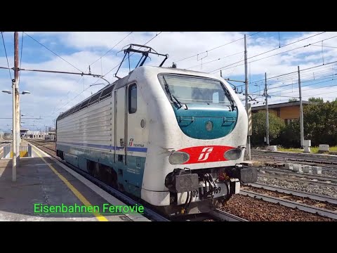Locomotive e444, e402, e652 FS e e189 DB in transito a Milano Greco Pirelli, Elloks, locomotive
