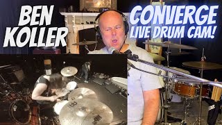 Drum Teacher Reacts: BEN KOLLER | Converge | &#39;Thaw&#39; | Drum Cam Live 2016