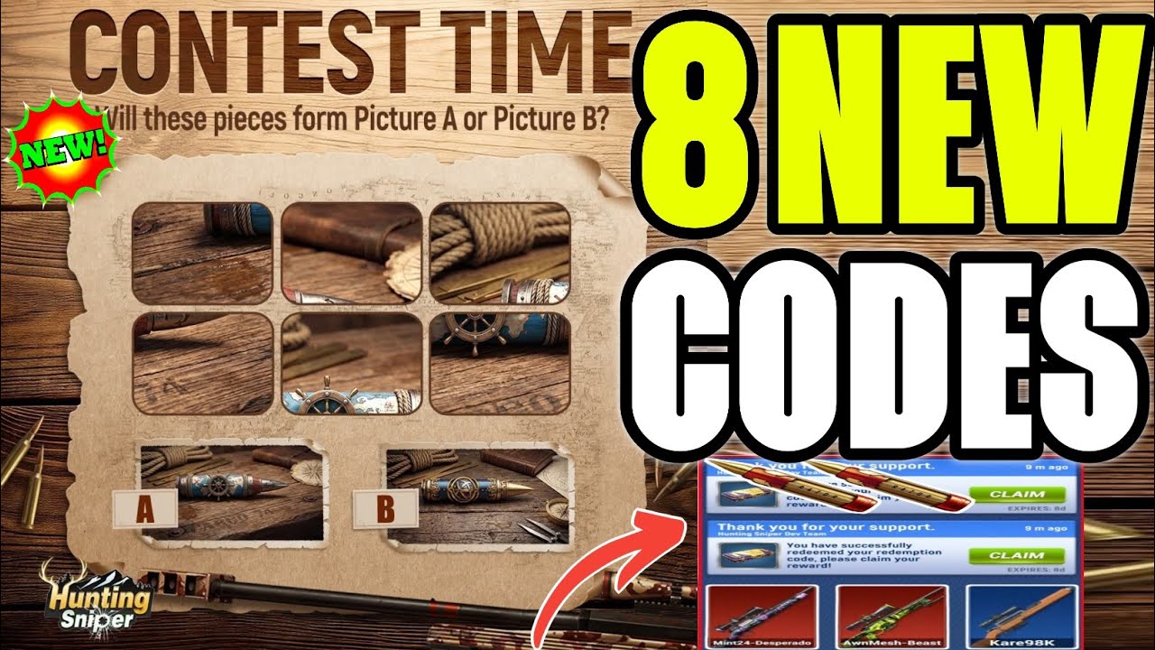 ⚡NEWEST⚡Hunting Sniper Codes 2026 | Hunting Sniper Redemption codes - Hunting Sniper /Tips & Tricks