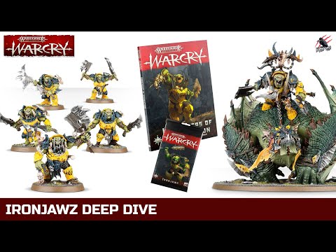 WARCRY IRONJAWZ DEEP DIVE - WARCRY WARBAND - Proxies, Prices, Fighter Cards & Abilities