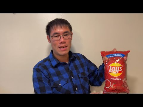 American Eats Canadian Ketchup Chips for the First Time