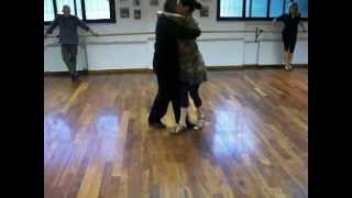 Gerardo Quiroz e Cristiana Casuscelli - Ocho cortado seduichito medio giro ocho cortado sacada