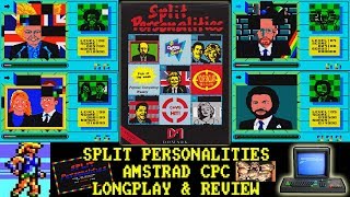 [AMSTRAD CPC] Split Personalities - Longplay & Review