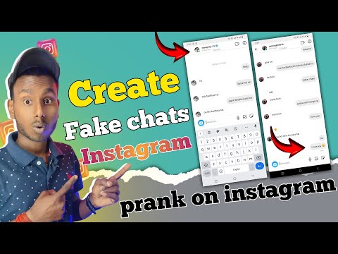 Instagram Fake Chat Creator !! How To Create Fake Chat In Instagram !! Fake Instagram Chat Maker