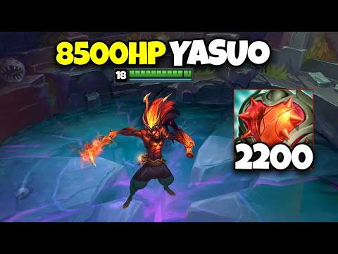 I think we broke the world record with Yasuo 8500 lives Yasuo Jungle 🔥