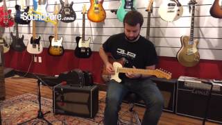 Video thumbnail for Tuttle Custom Classic Worn T 2TB #233 (1 of 2) + Carr Lincoln EL84 Combo Amp Quick n' Dirty by soundpurestudios