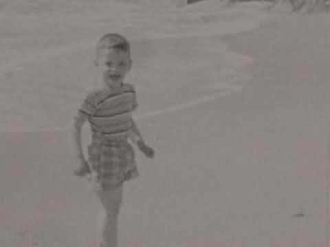 1950s Germany B&W Playground Beach
