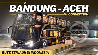 Download lagu Ep. 1 | RIDING THE LONGEST DOUBLE-DECKER BUS ROUTE IN INDONESIA 🇮🇩 | Bandung - Aceh Aerobus, Sult... mp3