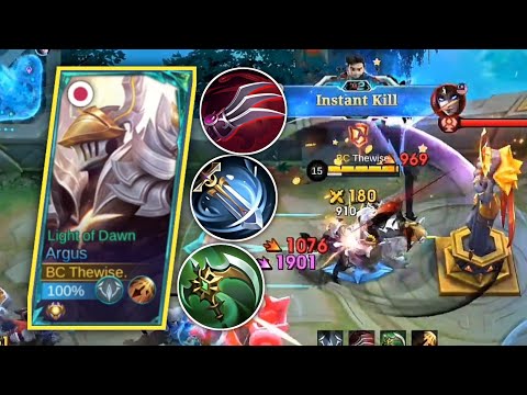 ARGUS UNDERRATED SLASH!! MANY PLAYERS UNDERESTIMATE THIS HERO. 