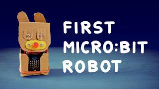Easy Micro:Bit Robot Tutorial: Build a Cardboard Bear for Kids & Beginners