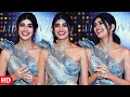 Milky Beauty Sanjana Sanghi Looks Smokii In Silver Outfit At Midday Glitz Glam Awards 2022