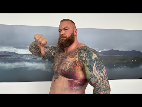 Watch 'The Mountain' From Game of Thrones Tear His Pectoral While Lifting 550 Pounds