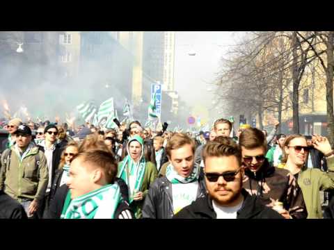 Hammarbytåget  vid hemmapremiären 2017