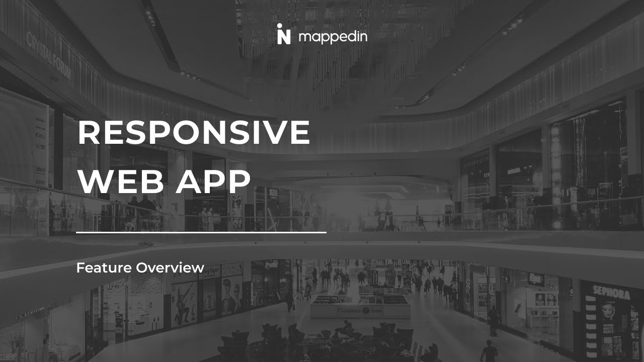 Mappedin’s Responsive Web App - Feature Overview | Apollo & WEB SDK Demo [Indoor Navigation System]