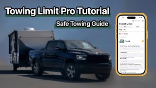 How to Use Towing Limit Pro | Complete Tutorial for Safe Towing (Basic & Expert Mode)