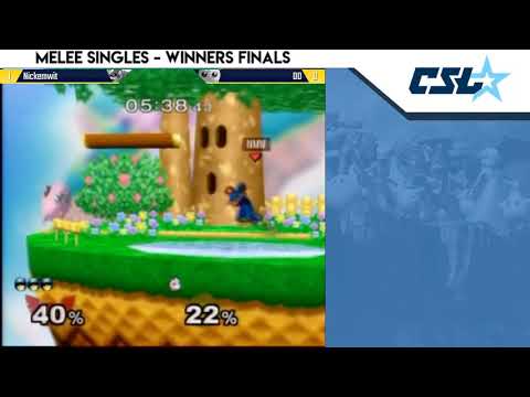 Melee Singles at CSL Local Qualifiers 2019 Winners Finals: Nickemwit vs DD