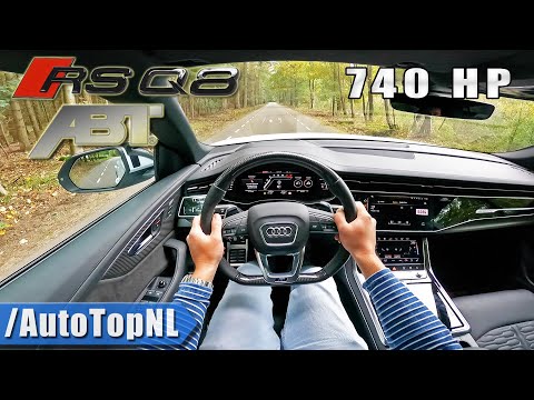 Audi RSQ8-R ABT 740HP POV Test Drive by AutoTopNL