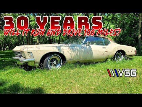 ABANDONED 1971 Buick Riviera Boat Tail! - Will it RUN AND DRIVE 100 Miles Home?