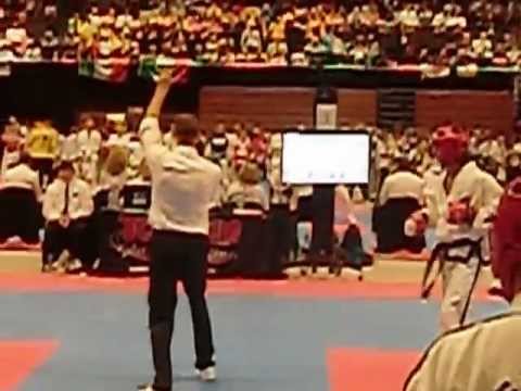 World cup 2012 ITF Brighton age 36-45 -68kg R2 Roy van de Donk(NED) vs Don smith(CAN)