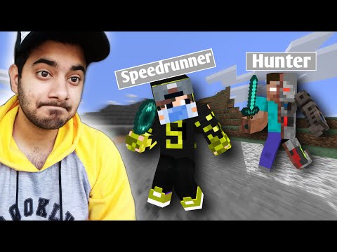 YesSmartyPie - Minecraft Manhunt with World's best Hunter (YesSmartyPie VS FalanaG)