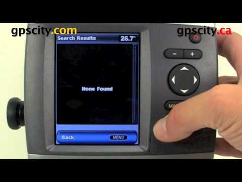 Garmin GPSMap 421s Video Manual -"Where to?"