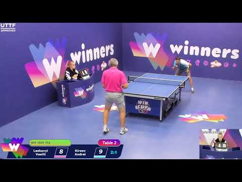 WINners CUP table 2  04.10  Laskavyi Vasilii - Kireev Andrei 19:00