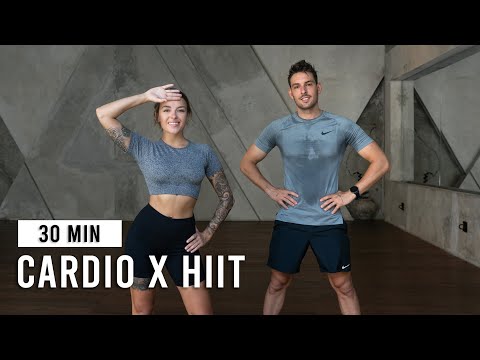30 MIN FULL BODY CARDIO HIIT Workout (Intense, No Equipment)