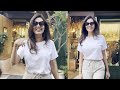 Esha Gupta Spotted At Salon In Bandra