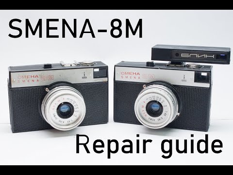 Smena 8M disassembly and repair guide