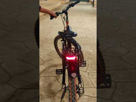 How to make cycle🚴 brake light 🏮🏮at home | #shorts #cyclelight #youtubeshorts