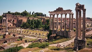 Roman Forum, Rome Italy Stock Video