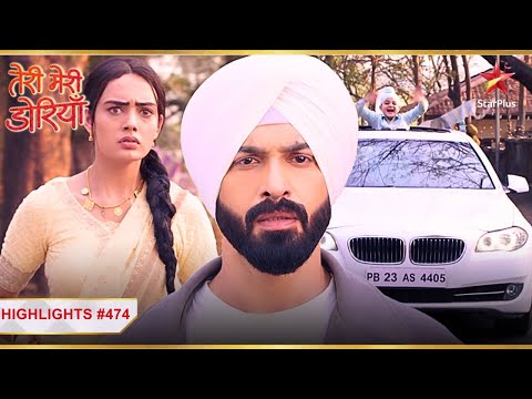 Angad ke gaadi ke saamne aa gayi Sahiba! | Ep.474 | Highlights | Teri Meri Doriyaann | Mon-Sun | 7PM