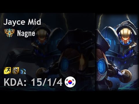 Jayce Mid vs Corki - Nagne - KR Challenger Patch 7.1