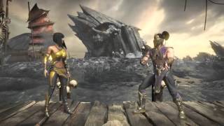 Mortal Kombat X Invasion Boss Rain Vs Kobu Jutsu Tanya