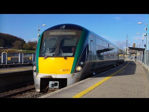 IE 22000 Class Intercity Train number 22253 - Portarlington Station, Laois