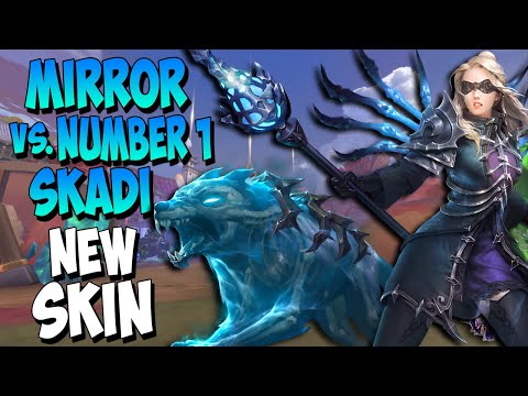 MIRROR MATCHING THE #1 SKADI IN DUEL WITH THE NEW SKIN! - Masteres Ranked Duel - SMITE