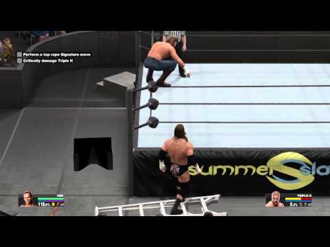 WWE 2K15 2Kshowcase best friends bitter enemies part 1