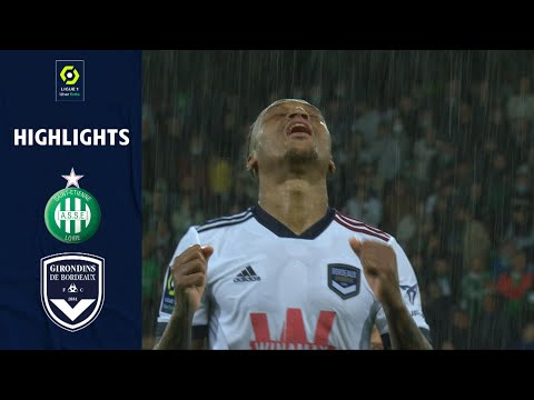 AS SAINT-ÉTIENNE - FC GIRONDINS DE BORDEAUX (1 - 2) - Highlights - (ASSE - GdB) / 2021-2022