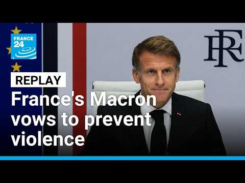 REPLAY: French President vows to prevent violence ahead of protests