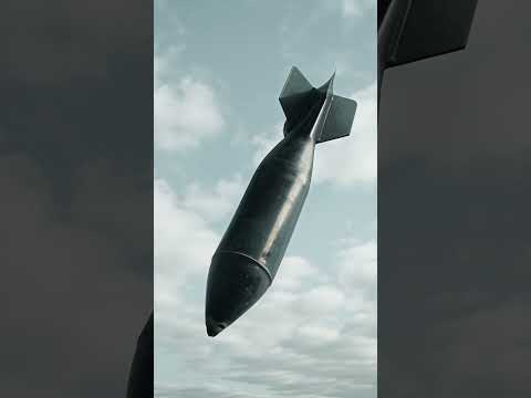 The Tallboy was a powerful British bomb developed during World War II#ww2 #history #wwii