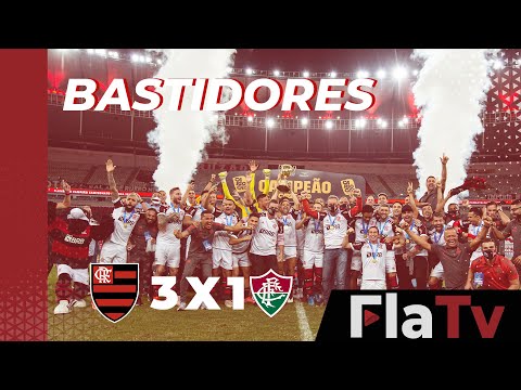 Bastidores - Flamengo 3x1 Fluminense