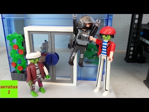 Attack on the SEK headquarters Playmobil film seratus1 police