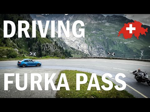 FURKA PASS uncut drive. Switzerland's best passes. | 4K