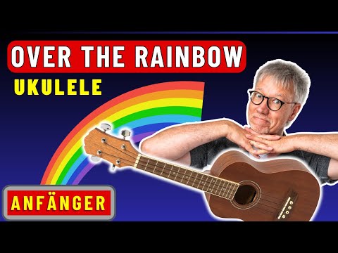 🌈 OVER THE RAINBOW - UKULELE BEGINNER TUTORIAL 🌈