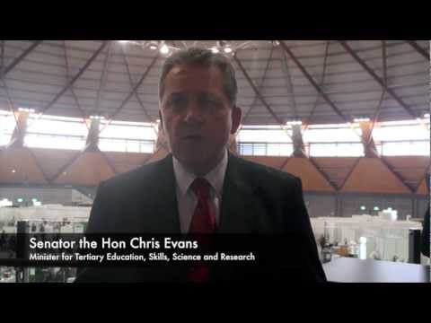 2012 WSA National Competition – Senator the Hon Chris Evans Thumbnail