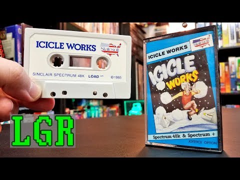 LGR - 冰柱工程 - Commodore 64遊戲評測 (LGR - Icicle Works - Commodore 64 Game Review)