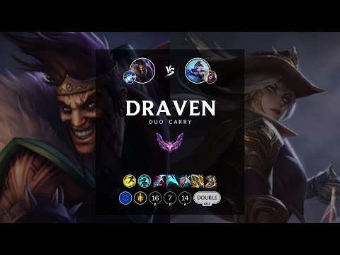 Draven ADC vs Ashe - EUW Master Patch 12.18