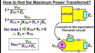 Electrical Engineering: Ch 12 AC Power (16 of 38) How to Find Maximum Power Transferred?