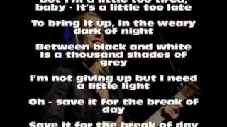 Break Of Day - Guitar Version