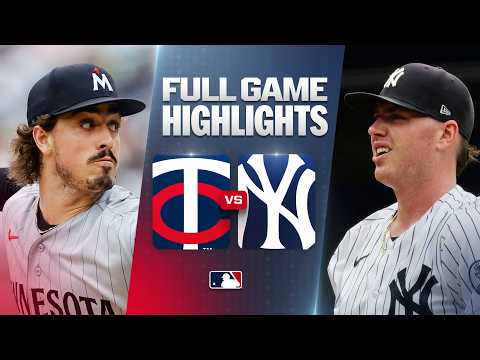 뉴욕양키스 VS 미네소타 1:6 MLB 하이라이트